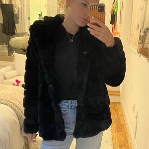 Apparis faux fur jacket